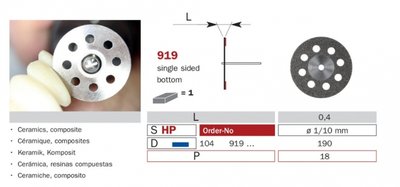 Diaswiss 919, 1 ks/balení - 190 mm