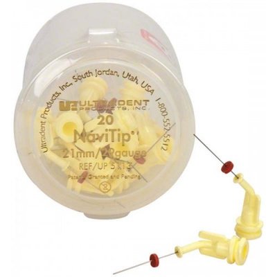 NaviTip kanyly 29G 21 mm 20 ks, žluté