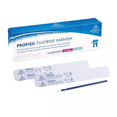 Profisil Fluoride Varnish 6x0,5ml Mix smaków
