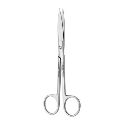 Nůžky chirurgické rovné hrotnaté; 130 mm