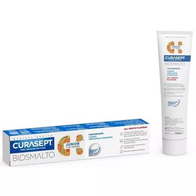 Curasept Biosmalto Junior 7-12lat Pasta do zębów 75ml