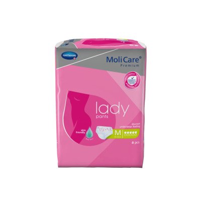 MoliCare Lady Pants 5 kapek inkontinenční kalhotky vel. M 8 ks