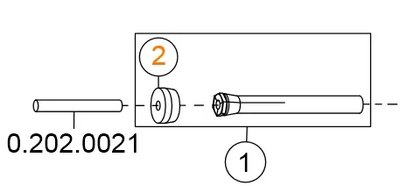 KaVo krytka/prachovka na kleštinu 10ks