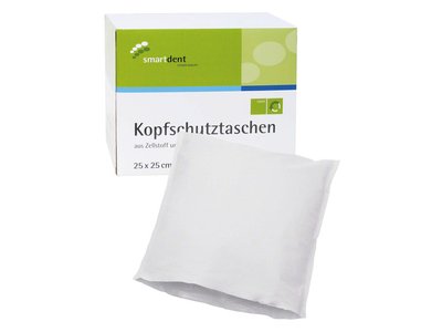 Ochranné návleky na opěrku hlavy Smart, 25x25cm 500ks bílé (201128)