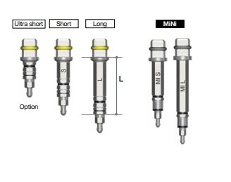 MEGAGEN AR Ratchet Connector - Long (Mini), L=20