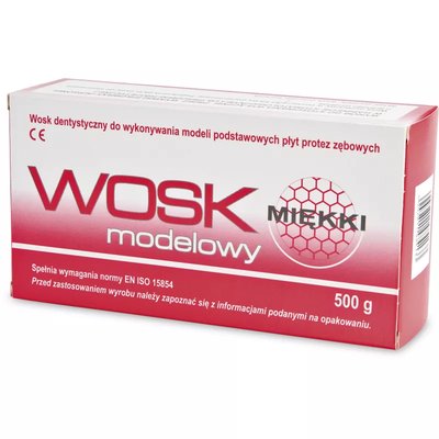 Wosk modelowy miękki Chema 500g
