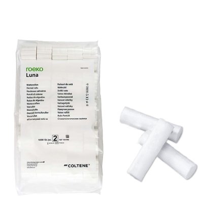 Vatové válečky Luna - Velikost 3 – 1000 ks