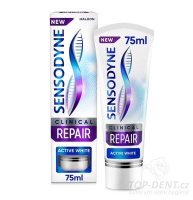 Sensodyne Clinical Repair Active White zubní pasta, 75ml