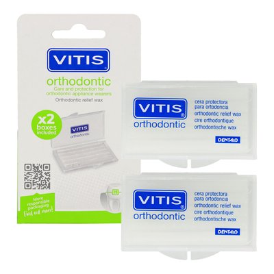VITIS orthodontic - Wosk ortodontyczny 2 szt.
