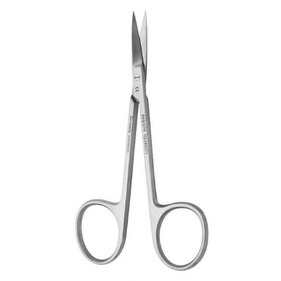 Nůžky oční rovné hrotnatotupé; 115 mm