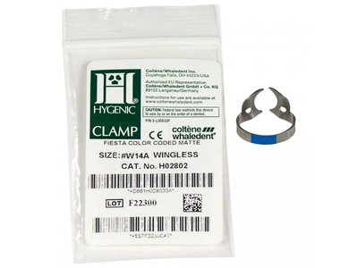 Fiesta spona bez křidélek, pro nepravidelné moláry, W14A