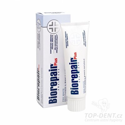 BioRepair PLUS Pro White bělící zubní pasta, 75ml