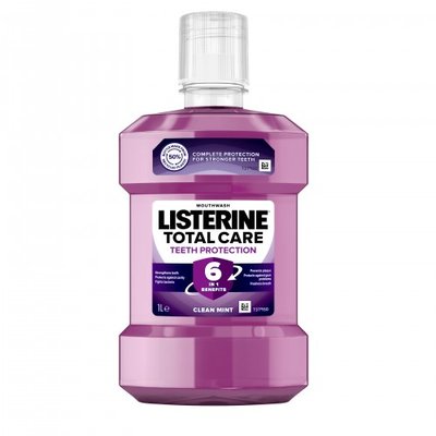 Listerine Total Care Teeth Protection 1000 ml (světle fialový)