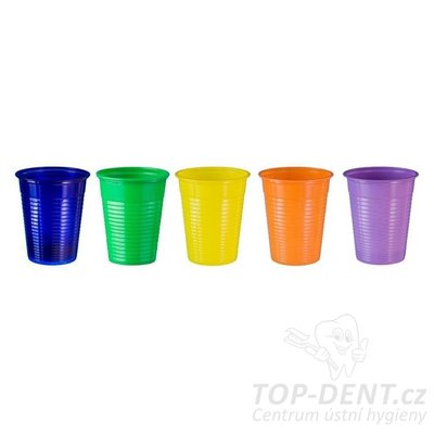 PURE plastové kelímky 180ml MIX, 15x100 ks