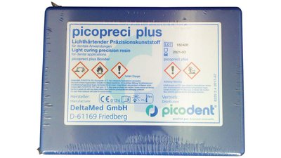 picopreci plus - Packung 5 x 3 g Spritze rosa, 20 Tips