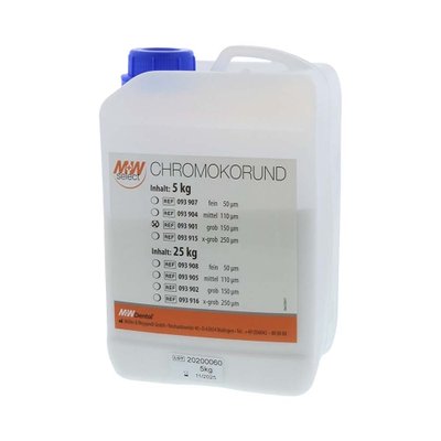 M+W Dental Korundový písek 5 kg - jemný 50 µm