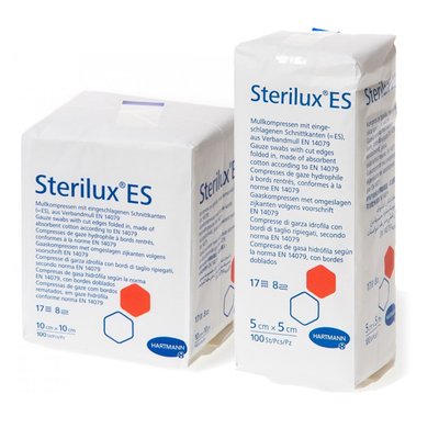 Gáza kompresy Sterilux ES nesterilní - 10x10