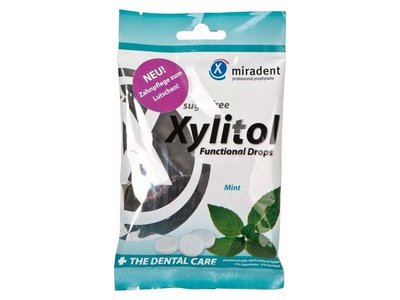 Xylitol Drops - bonbóny bez cukru, máta 60g