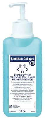 Sterillium pure gel s pumpičkou 475ml