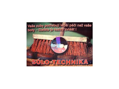 Osvětový plakát A3 Sólo-technika autor: Dr. Sedelmayer