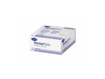 DERMAPLAST SENSITIVE - POINJEKČNÍ NÁPLAST. 4 cm x 1,6 cm, 250 ks