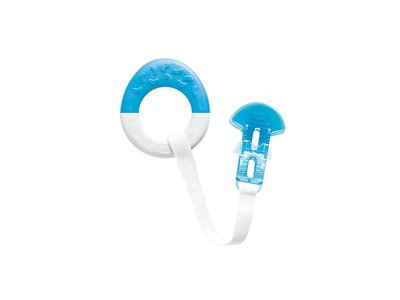 Kousátko MAM Starter & Clip 1+m kousátko se sponou modré 1 ks