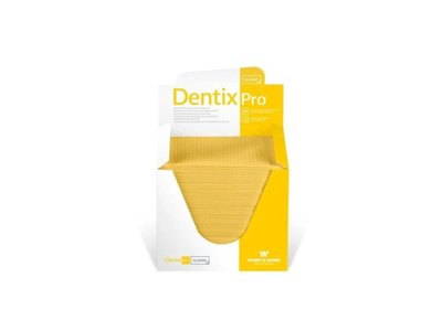Dentix Pro classic podbradníky žlté 80ks