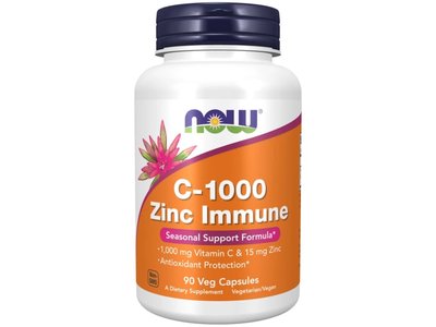 NOW Foods - C-1000 - Zinc Immune, veg kapsle