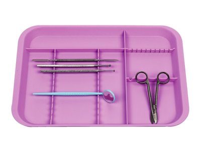 B-Lock - Dělený tácek, růžový - ukončená výroba