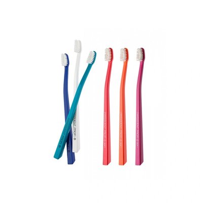 Zubní kartáček Swissdent Whitening, 2 + 1 v blistru - Soft - Tutti Frutti