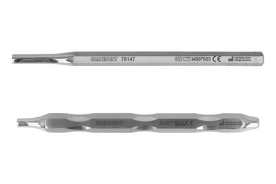 Uchwyt do lusterka ze stali nierdzewnej Omnident - 135 mm