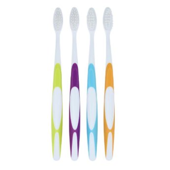 HS-Acclean zubní kartáček Soft pro dospělé s úhlovou hlavou, 72 ks