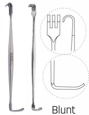 Retraktor Sean-Miller tupý