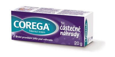Corega fixační krém na částečné náhrady 20 g