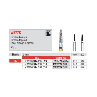 Diamant FG White Tiger GW877K.012 (3ks/bal)