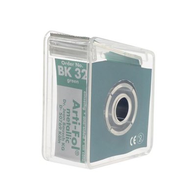 Artikulační fólie 1-str.zelená BK32 22mm/20m 12µ