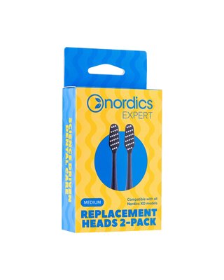 Nordics Expert Medium Black náhradní hlavice 2 ks