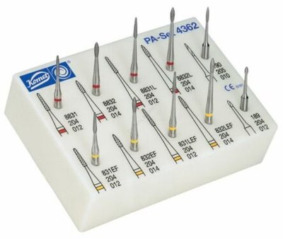 KOMET - zestaw wierteł paradontologiczny