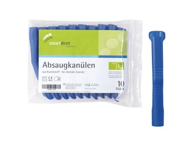 Smart odsávací kanyly, 10ks modré