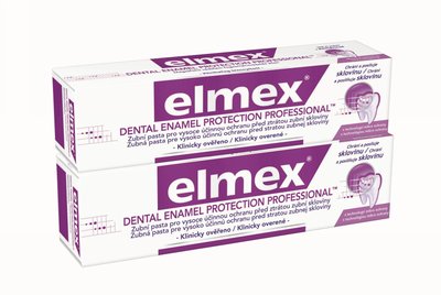 Elmex Dental Enamel Protection Professional 2x 75 ml + Elmex 400 ml