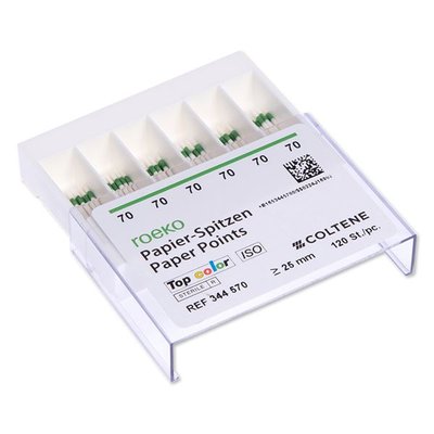 Čepy papírové ROEKO Top Color ISO 70