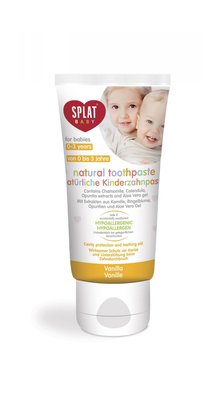 Splat Baby 0-3 Vanilla dětská zubní pasta 40 ml