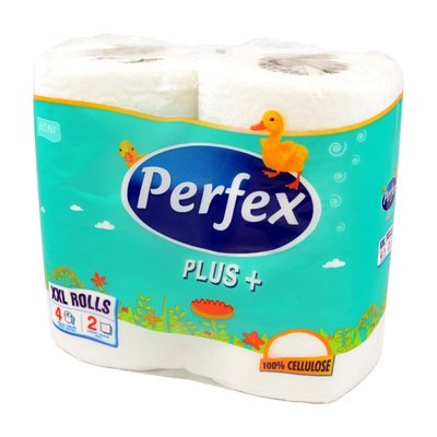 Papír toaletní Perfex, 2vr. (bal.4role)