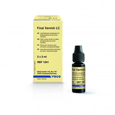 Final Varnish LC - bottle 2 x 3 ml