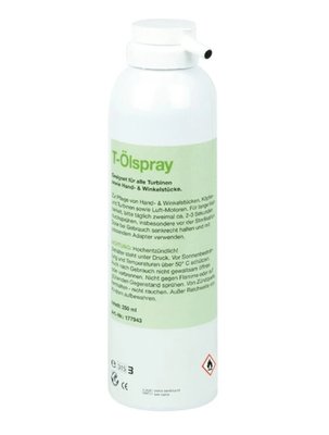 ORBIS T-Olspray 250ml do kątnic, głowic, turbin, silników Sirona