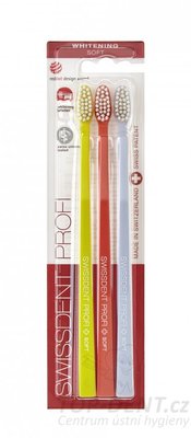 Swissdent Whitening zubní kartáčky LOCARNO 3v1 (soft), 3ks