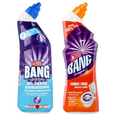 Cillit Bang kamień i brud żel do WC 750 ml