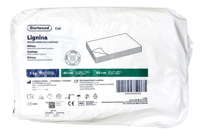 Lignina - wata celulozowa w arkuszach 5 kg Steriwund