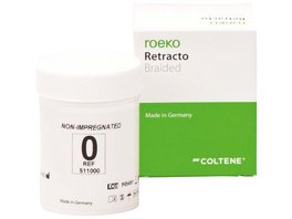 roeko Retracto, geflochten - Packung 225 cm Retraktionsfaden nicht imprägniert fein