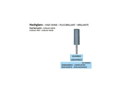 Leštící guma EVERLAST ZELENÁ UM9625 100ks